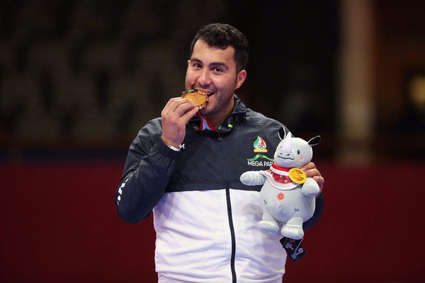 گنج زاده تنها طلای ایران را کسب کرد/ پایان کار ایران با ۵ مدال
