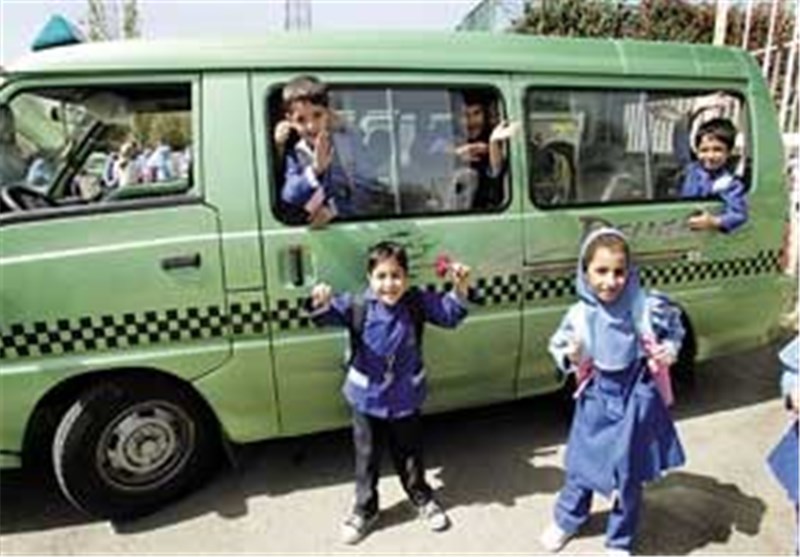 تسهیلات تردد خودروهای سرویس مدارس در محدوده طرح ترافیک