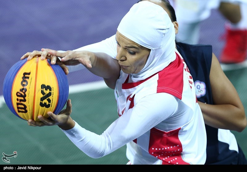شکست تیم بسکتبال سه نفره بانوان ایران مقابل اسپانیا