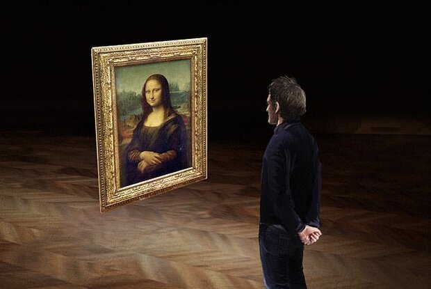 موزه لوور مونالیزای مجازی را به نمایش می گذارد