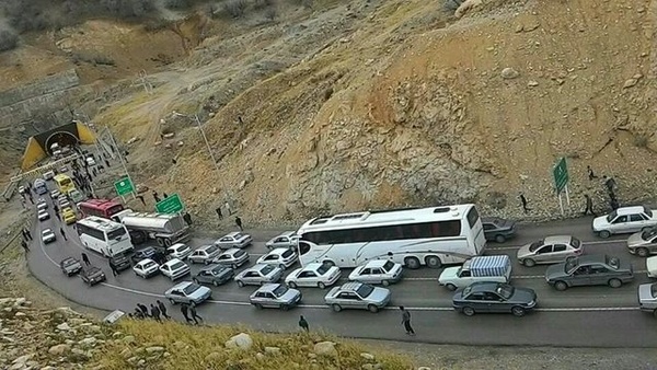 اعلام آخرین وضعیت ترافیکی در محورهای منتهی به مرزهای شلمچه، چذابه، مهران و خسروی