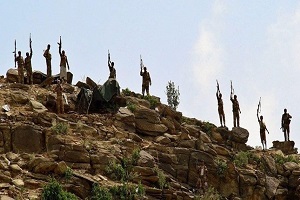 خبر‌ها از تسلط نیرو‌های انصارالله بر ناحیه الغیل در یمن