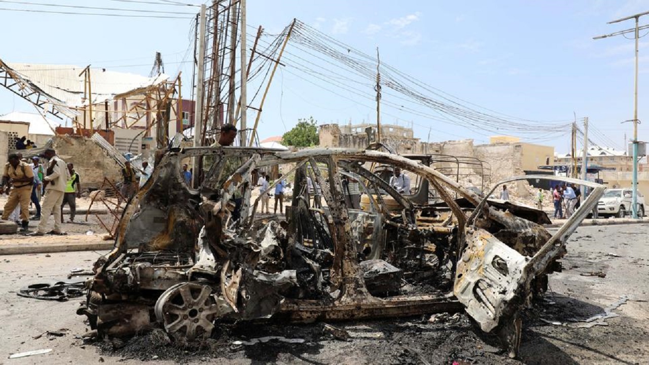 انفجار خودروی بمبگذاری شده در پایتخت سومالی