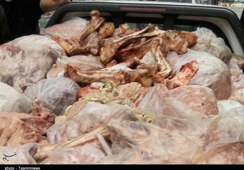 کشف بیش از 2 تن گوشت فاسد در تهران