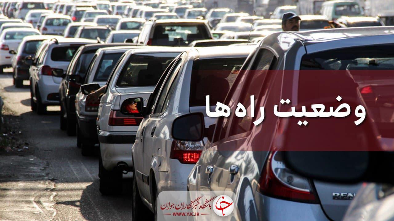 آخرین وضعیت ترافیکی محورهای خروجی تهران + عکس