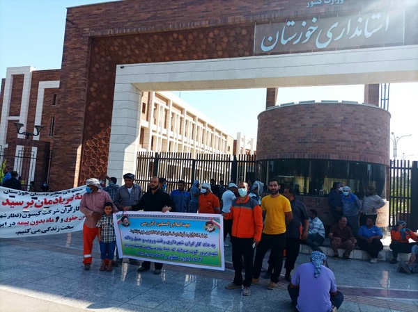 کارگران شهرداری کوت عبدالله در انتظار دریافت دستمزدهای معوق/ بعد از سفر به تهران فقط یک ماه حقوق را واریز کردند!